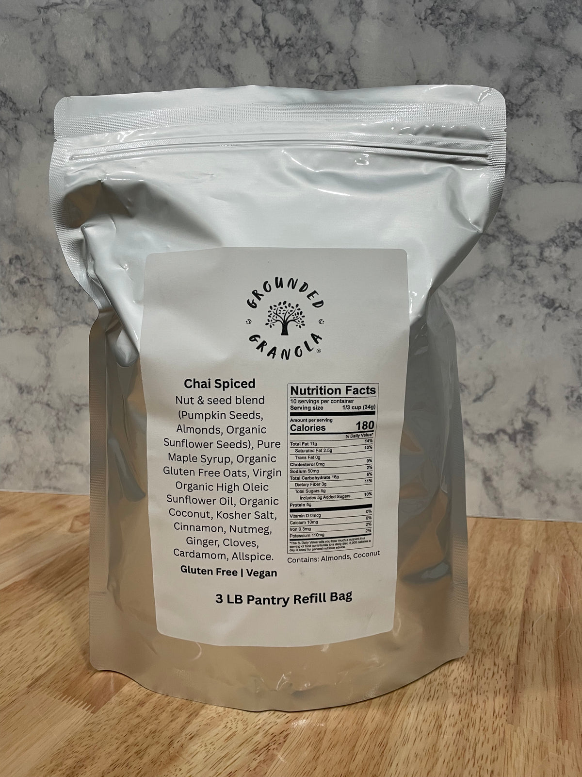 3 lb Pantry Refill Bag — Bulk Grounded Granola