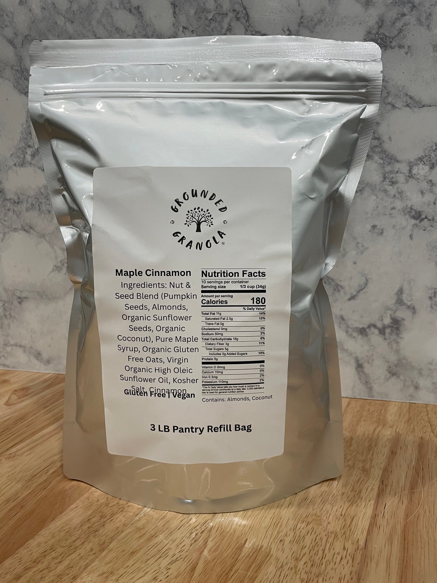 3 lb Pantry Refill Bag — Bulk Grounded Granola