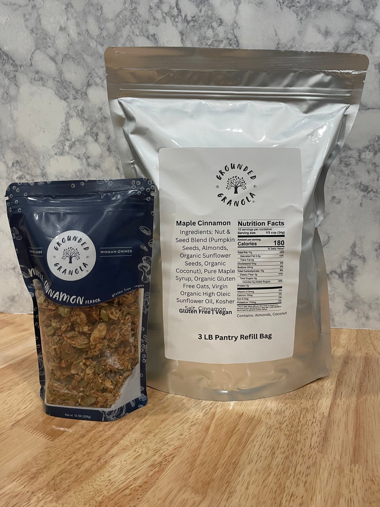 3 lb Pantry Refill Bag — Bulk Grounded Granola