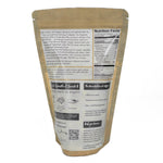 Back of Grounded Granola Mexican Chocolate package with ingredients and nutrition information